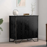 Sideboard Black Oak 78 x 35 x 74.5 cm 883561