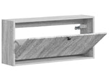 Wall-Mounted Shoe Cabinet DELFT 71 x 17 x 43 cm Engineered Wood 897071