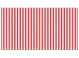 Awning Replacement Fabric Red and White 5x3.5 m Polyester 367721
