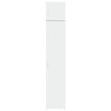 Slim Storage Cabinet White 40x42.5x225 cm Engineered Wood 3281273