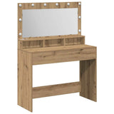 Dressing Table Artisan Oak 100 x 41 x 135 cm Engineered Wood 865108