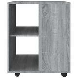 Rolling Cabinet Grey Sonoma Engineered Wood Standard Rollable 815970