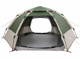 Instant Tent with Rainfly 4-Person Quick-Release Green 42008396