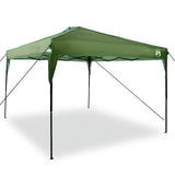 Canopy Tent Manual Green 290 x 290 x 251 cm Fabric 42007387