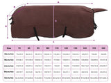 Horse Blanket Full Dark Brown Polyester 42013204