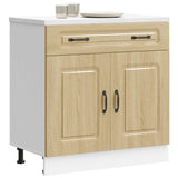 Kitchen Base Cabinet Kalmar Sonoma Oak Engineered Wood 853500