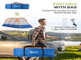 Two Man Two-Room Tent, with Porch and Accessories - Orange T3398P552671
