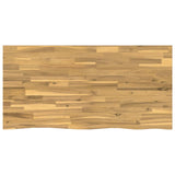 Live Edge Table Top 120 x 60 x 3.5 cm Rectangular White 938547