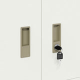 Storage Cabinet White 80 x 40 x 40 cm Steel 891675