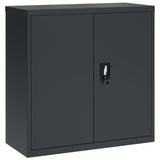 File Cabinet Anthracite 90x40x130 cm Steel 3188329