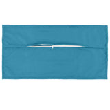Cushion Cover 12 pcs HOUTEN Light Blue 40 x 80 cm Polyester 918300