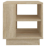 Coffee Table Sonoma Oak 40x40x43 cm Engineered Wood 810301
