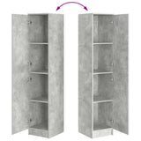 Highboard Concrete Grey 35 x 39 x 168 cm 869333