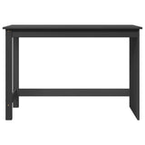 Desk Grey 112 x 50 x 75 cm Solid Pine Wood 42028374