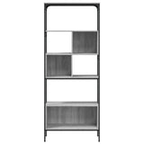 Bookcase 5-Tier Grey Sonoma 76x33x188.5 cm Engineered Wood 839006