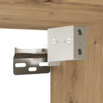 ZNTS Bathroom Wall Cabinet Artisan Oak 100x25x30 cm Engineered Wood 860102