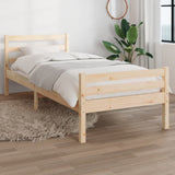 Bed Frame without Mattress Solid Wood 90x200 cm 814804