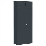 ZNTS File Cabinet Anthracite 90x40x220 cm Steel 3188332