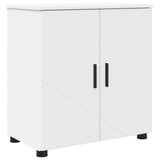 Bathroom Furniture Set 5 pcs White Engineered wood & Metal 3392983