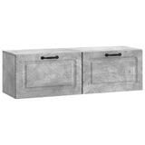 Wall-Mounted TV Cabinet Concrete Grey 98 x 31 x 30 cm 899408