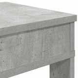 Shoe Rack Concrete Grey 60x30x98 cm Engineered Wood 859926