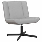 Swivel Chair Cloud Grey 63 x 75 x 76 cm Fabric 42007333