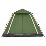 ZNTS Camping Tent Dome 5-Person Green Quick Release 4004146