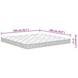 Foam Mattress Medium Soft 180x200 cm 373038