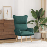 Armchair Dark Green 69 x 74 x 93 cm Fabric 42001870