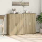 Sideboards 2 pcs Sonoma Oak 60x31x84 cm Engineered Wood 3276569