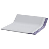 Mattress Topper White 200 x 200 x 6 cm Jaquard Fabric 4106208