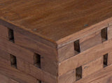 Stool Natural 29 x 29 x 48 cm Solid Reclaim wood 42012388