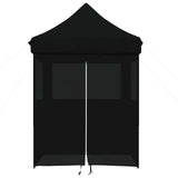 Party Tent Folding Black 200 x 200 x 306 cm Oxford Fabric 42023539
