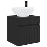 Bathroom Cabinet Set 3 pcs Black 49 x 44.5 x 66.5 cm 3405758