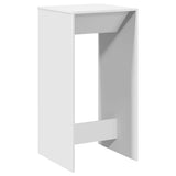 Bar Table White 51x50x103.5 cm Engineered Wood 854418
