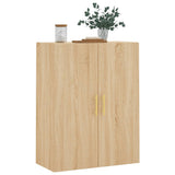 Wall Mounted Cabinet Sonoma Oak 69.5x34x90 cm 828415
