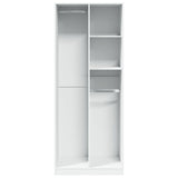 Wardrobe White 80x50x200 cm Engineered Wood 3307756