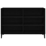 Sideboard Black Oak 103.5 x 35 x 70 cm Engineered Wood 862591