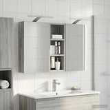 Bathroom Cabinet Set 3 pcs 80 x 10.5 x 50 cm Engineered wood 3403661