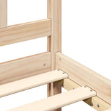 Bed Frame without Mattress 90x190 cm Single Solid Wood Pine 3191936