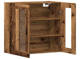 Wall Mounted Cabinet Old Wood 69.5x34x90 cm 857330