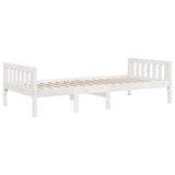 Children's Bed without Mattress White 90x190 cm Solid Wood Pine 855031