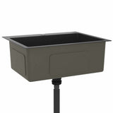 Handmade Kitchen Sink Black Stainless Steel 51511