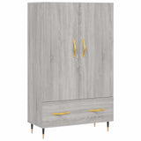 Highboard Grey Sonoma 69.5x31x115 cm Engineered Wood 828218