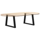 Coffee Table Legs V-Shape 2 pcs Black 50x cm Steel 4012548