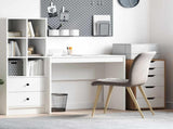 Desk White 90 x 40 x 76 cm 869394
