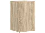 Side Shelf Sonoma Oak 33 x 32 x 70.5 cm Engineered Wood 892409