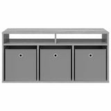 Lowboard with Drawer Grey Sonoma 102 x 32 x 48.5 cm 8000593
