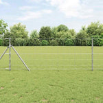 Field Fence Silver 100 x 0.8 m Galvanised steel 42005857