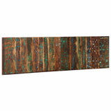 ZNTS Headboard Multicolour 180 cm Solid Wood Reclaimed 4017510